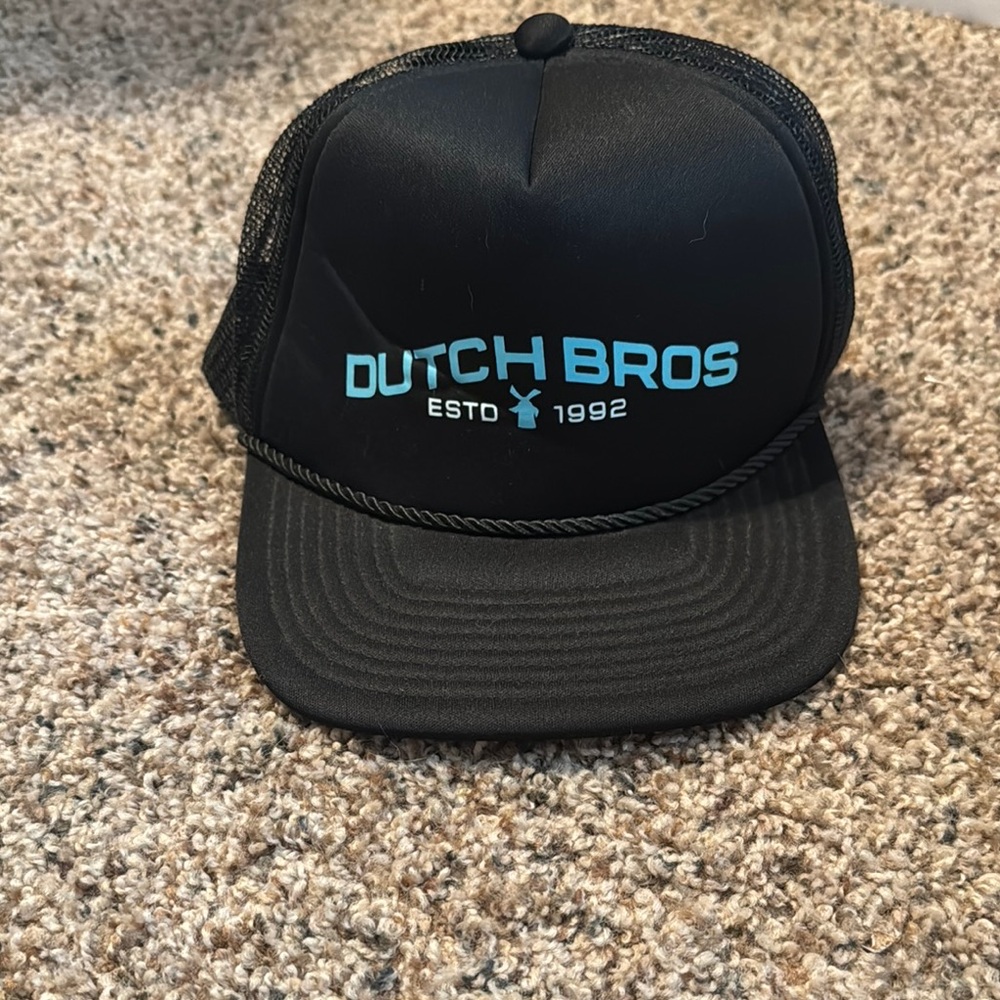 Dutch Bros Black and Blue Trucker Hat